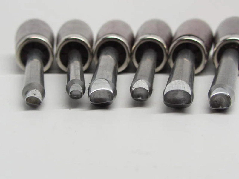 Woodcarving Oval Carvers Eye Punch Set of 6